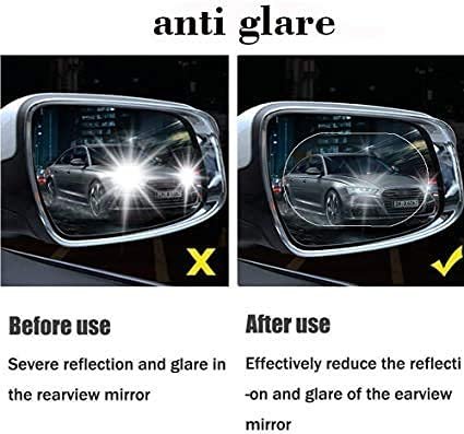Anti-Fog & Anti-Scratch Rearview Mirror Film – HD Protective Sticker (1 Pc)