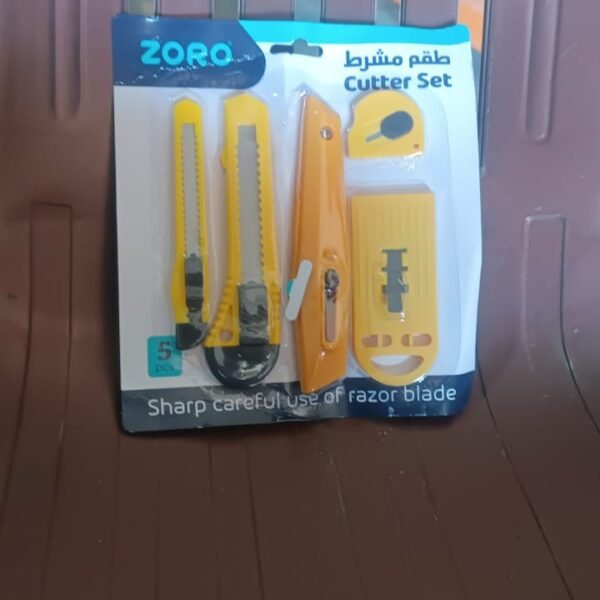 Heavy Duty, Working Cutter Knife (5 Pc Set)