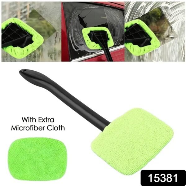 Windshield Clean Car Glass Cleaner Wiper 1 Extra Microfiber Cloth (1 Pc / 38 Cm Long)