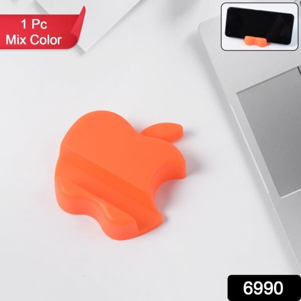 Apple-Shaped Plastic Mobile Phone Holder (1 pc & mix color)