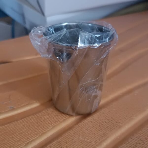 Small Stainless Steel Drinking Glass (1 Pc)