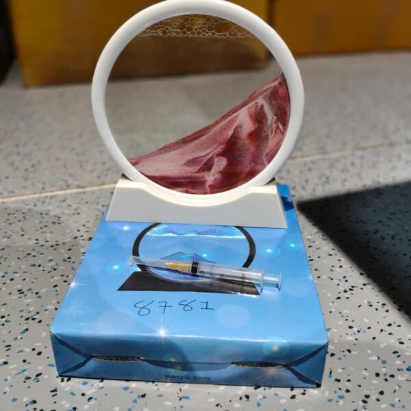 3D Moving Sand Art – Liquid Motion Deep Sea Sandscape with Round Glass Frame (1 Pc)