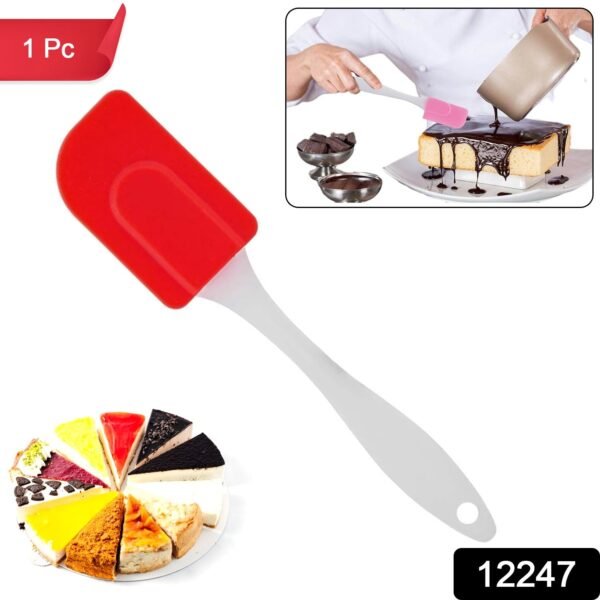 4329961Pc-Spatula-1.jpg Silicone Cooking Spatula for Baking (1 Pc / 18 Cm)