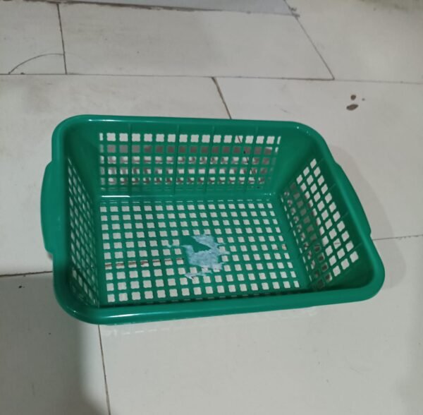 43de6c76-f6bb-4070-a7e8-fbce38c27930.jpg Plastic 1 Pc Kitchen Small Size Dish Rack Drainer Vegetables and Fruits (29x22CM)