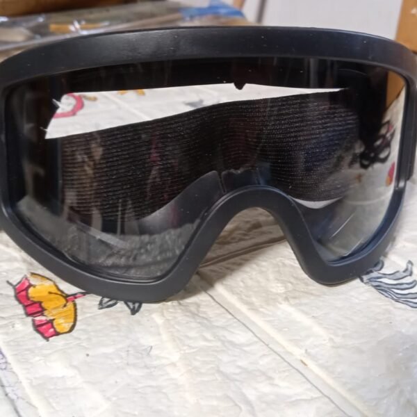 Cycling Motorbike ATV/Dirt Bike Racing Transparent Goggles with Adjustable Strap Sunglasses, Protective Glasses Goggle, Outdoor Goggles Dustproof Windproof Riding Goggles Safety Goggles