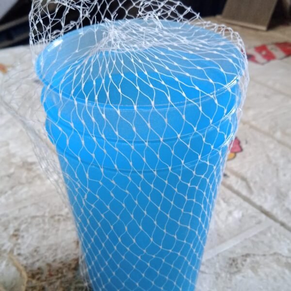 Reusable Plastic Drinking Tumblers - 4-Piece Transparent Water Cup Set