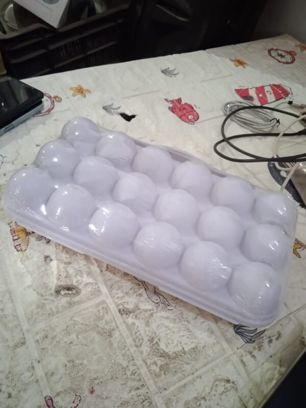 44f6c3e0-a8e6-4aa0-b400-bec667018e48.jpg 18 Grid Egg Holder Storage, Shock-Proof Egg Container with Buckle