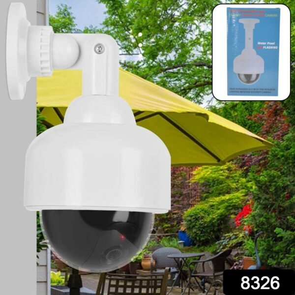 Fake / Dummy Camera CCTV, with Flashing Red LED Light (1 Pc / Battery Not Included)