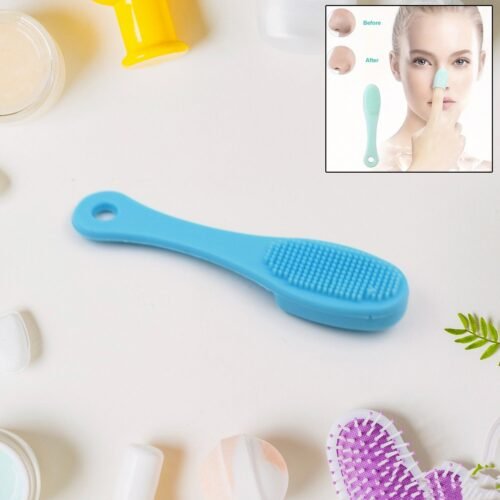 Silicone Makeup Cleaning Tool – Finger Brush Facial Cleansing Scrubber (1 Pc)