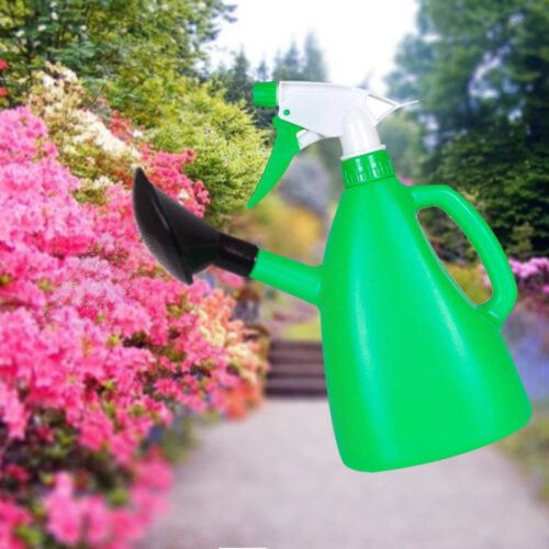 454545646.jpg 2 in 1 Watering Can with Hand Triggered Sprayer for Plants