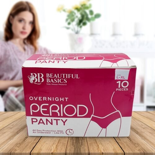 Women’s Emergency Travel Kit with Seamless Underwear Pantyliner  10 Pcs