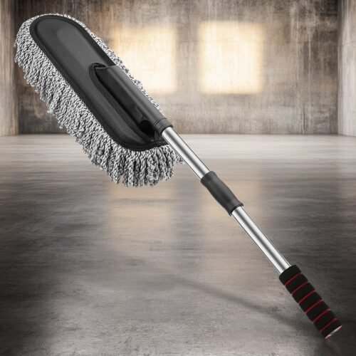 4594_car_clea_dust_brush_1pc.jpg Car Dust Brush – Gentle Cleaning Tool for Interior & Exterior, Car Duster (1 Pc)