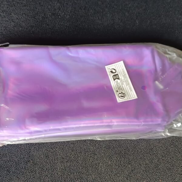 Holographic Shiny Waterproof Travel Cosmetic Pouch (1 Pc)