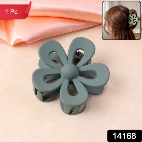 Flower Shaped Hair Claw Clip – 1 Pc