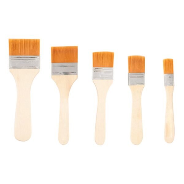 Artistic Flat Painting Brush - Set of 5