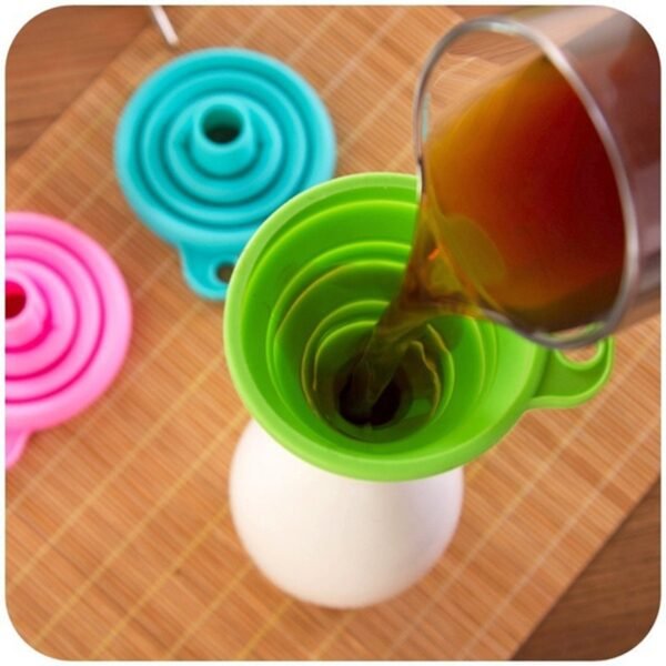 467705.jpg Silicone Funnel for Kitchen Use Oil Pouring Sauce Water Juice