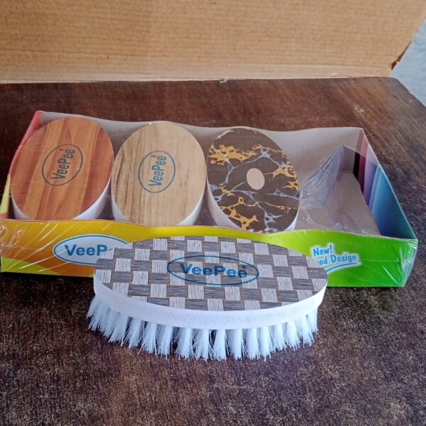4701870e-ca58-482d-b90b-d501be44564f.jpg VeePee Oval Cloth Washing Brush Set (4 Pc)