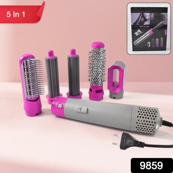 473b68c9-a9cf-44aa-921d-d2242bea9a16.jpg 5 In 1 Hair Dryer Brush, Multifunctional Hot Air Styler Hair Tools