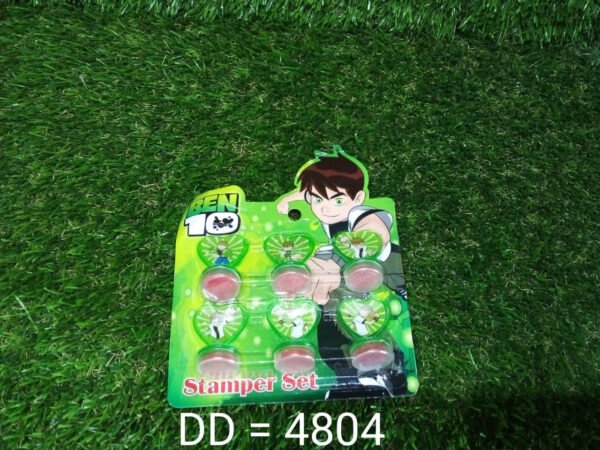 Cartoon Heart Stamps Motivational Reward Stamps for Kids, Teachers & Parents (6 Pcs)