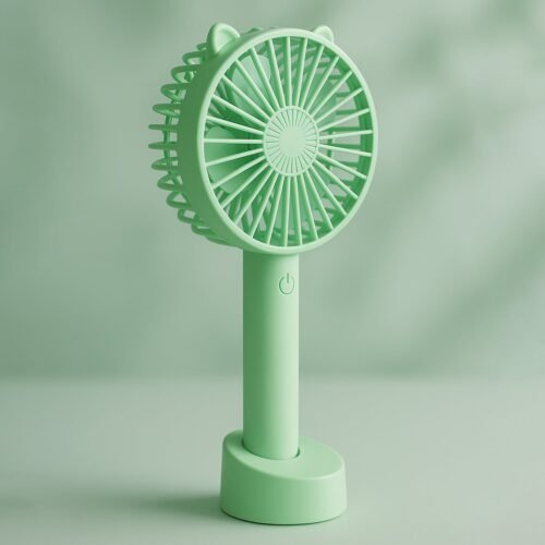 4813.jpg Portable Classic Hand Fan 3-Speed Table Fan for Office School Home Use