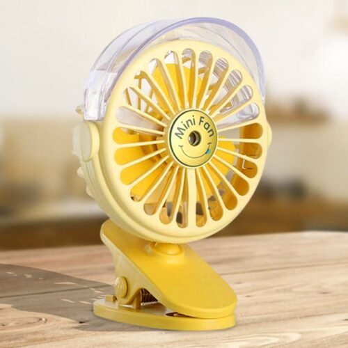Clip Desk Fan Portable Table Cooling Fan for Home, Car & Office