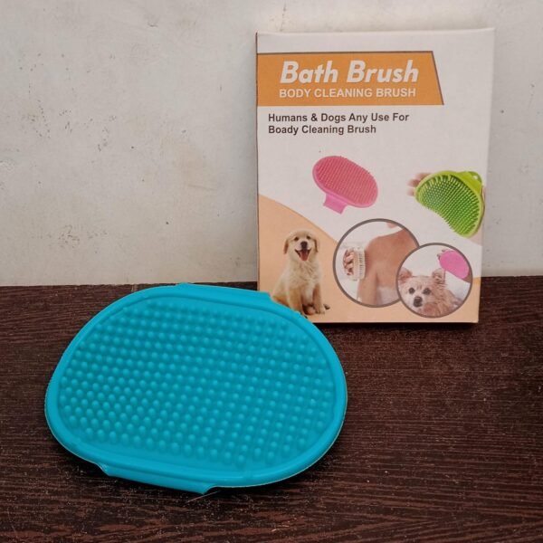 4890ca5d-67fe-4d15-a6d0-ad1642d0a876.jpg Dog Bath Brush Dog Grooming Brush, Pet Shampoo Bath Brush (1 Pc)