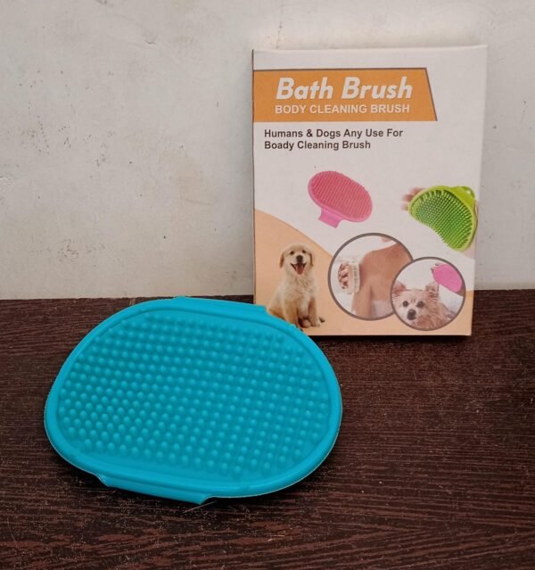 4890ca5d-67fe-4d15-a6d0-ad1642d0a876.jpg Dog Bath Brush Dog Grooming Brush, Pet Shampoo Bath Brush (1 Pc)