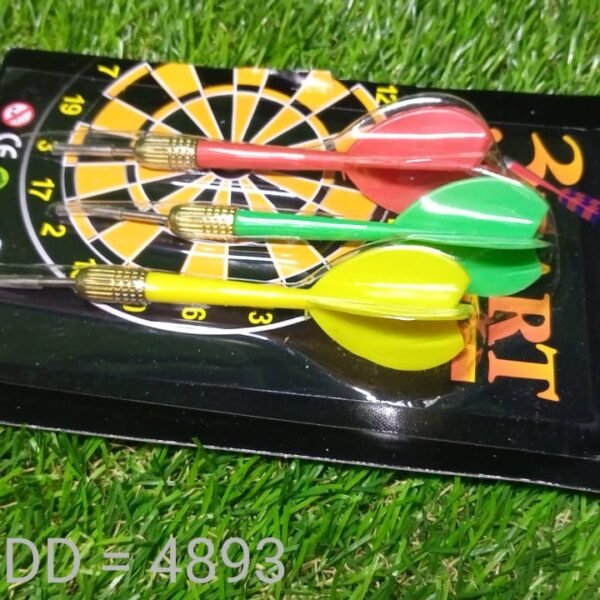 Small 3 Pcs Dart Set for Dart Board – Indoor & Outdoor Game for Kids (3 Darts)