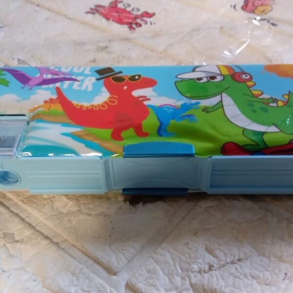 Plastic Multipurpose Compass Box (1 Pc, Mix Design)