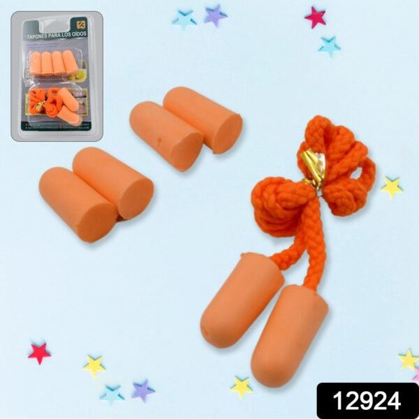 Earplugs – Soft Foam, Noise Cancelling for Sleeping & Hearing Protection(3 Pair)