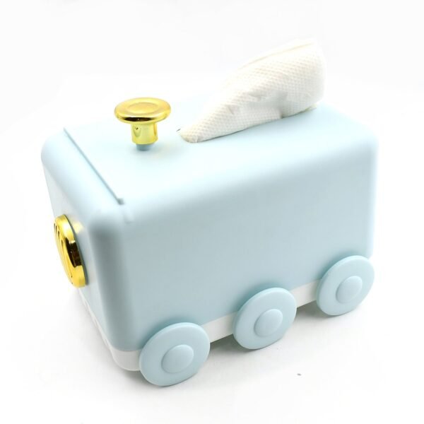Tissue Paper Holder Unique Train Engine Tissue Storage Box for Car Decor & Home Use