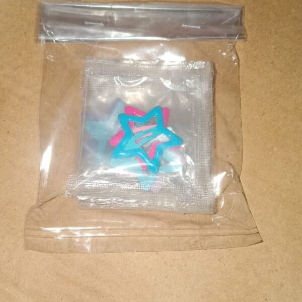 48e80f05-93fe-4f13-b300-c65f2f25ea4c.jpg Metal Printed Star Shape Hair Clips (10 Pcs Set)