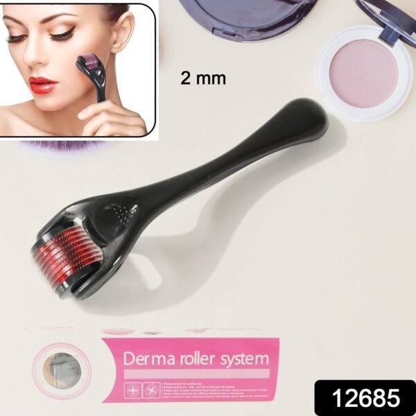 Derma Roller Anti Ageing Facial Scrubs & Polishes Scar Removal Hair Regrowth (2 MM)