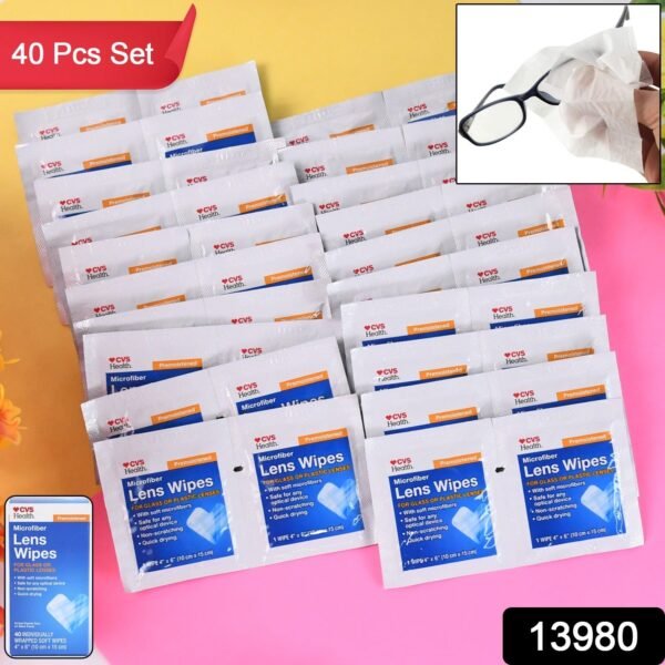 Pre-Moistened Lens Cleaning Wipes