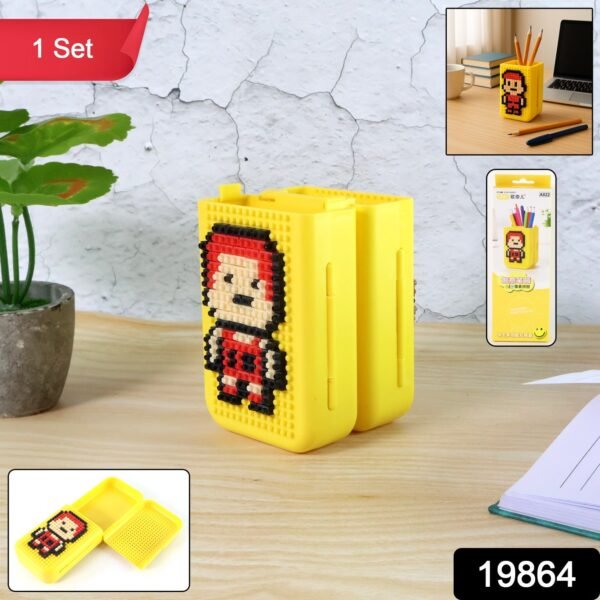 496070c1-14b8-4c1e-b4dd-f660ae2bd2bb.jpg DIY Pixel Art Pen Stand with Building Block Set