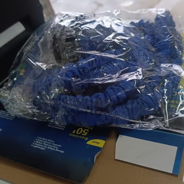 50 Ft Expandable Hose Pipe Nozzle For Garden Wash Car Bike With Spray Gun