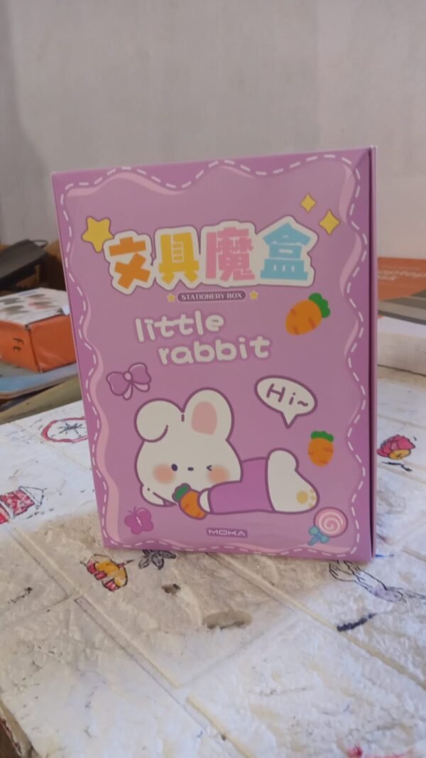 Cartoon Stationery Box Cartoon Design School Box Book  Student Gift School box (1 box)