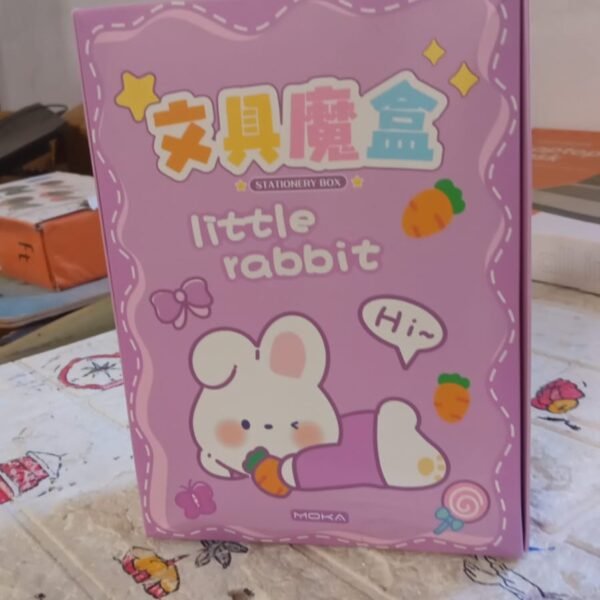 Cartoon Stationery Box Cartoon Design School Box Book  Student Gift School box (1 box)