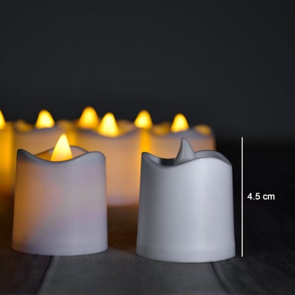 Flameless LED TealightsLED Tea Light for Home Diwali Pack 24