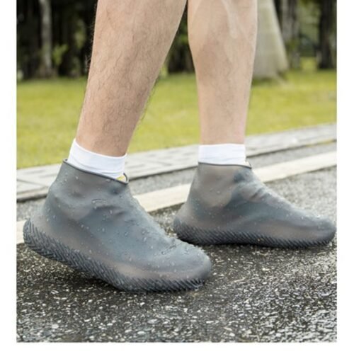4_08ef4d84-4b6b-4875-be97-b8f4ec96618d.jpg Non-Slip Waterproof Silicone Shoe Cover, Large
