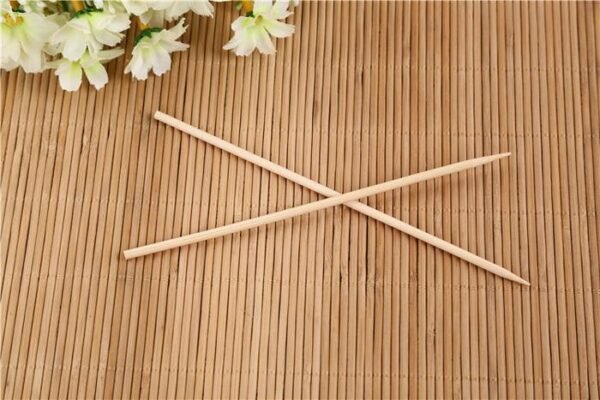 Camping Wooden Bamboo BBQ Skewers 20 cm  Sticks for Meat Party Pack