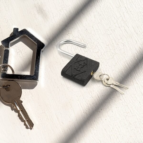 4_12830f74-2a8d-4fa6-8b10-0cf8f9dbe628.jpg Black Iron Padlock – Brass Core, Waterproof & Anti-Theft for Home & Outdoor (75 mm)