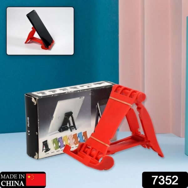 Adjustable Foldable Plastic Mobile Stand – Premium Stand for Home & Office