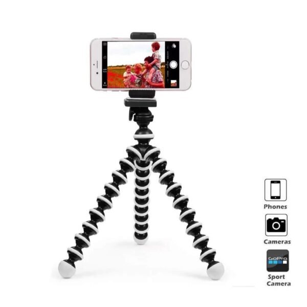 4_18da39c8-ac13-41be-8d55-529226011e87.jpg Gorilla Tripod Fully Flexible Tripod (6 Inch)