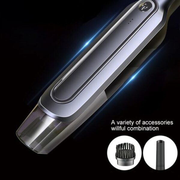 Portable Vacuum Cleaner – USB High Power Suction Car & Home Cleaning Tool