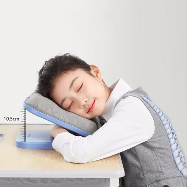 Foldable Soft Nap Doughnut Pillow – Slow-Rebound, Portable Head Cushion Kids & Office