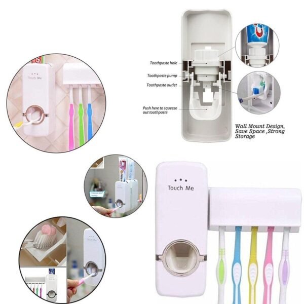 4_46575e17-5b3d-46d4-a122-b1aaba39a1e0.jpg Toothpaste Dispenser & Tooth Brush Holder