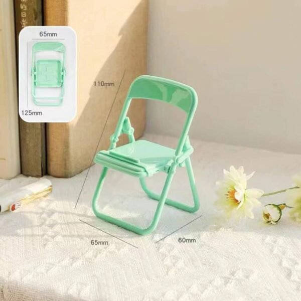4_4cb8868f-3d2e-42b7-9324-98bbf5e66409.jpg 1 Pc Chair Stand With Box As A Mobile Stand For Holding And Supporting Mobile