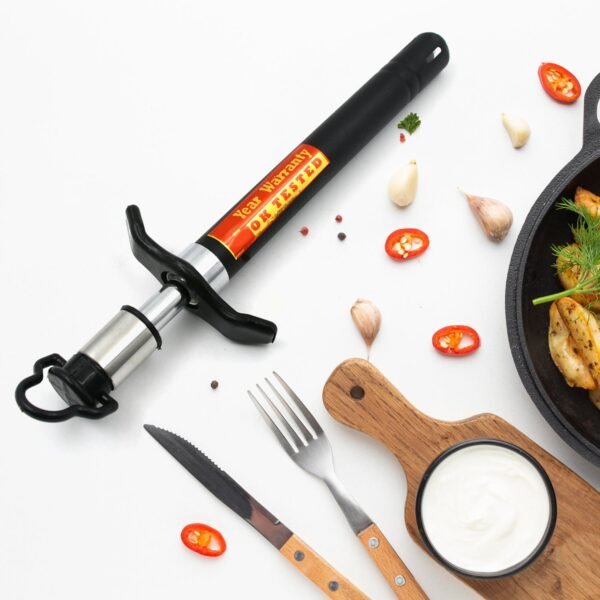 4_4e66a1ca-cfe3-4ffb-ba32-6d392172b73c.jpg Stainless Steel Kitchen Gas Lighter - Long-Lasting Stoves & Restaurants (1pc)