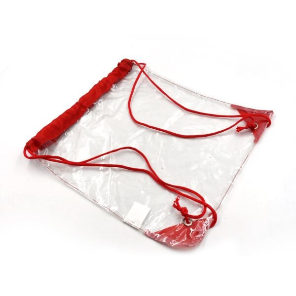 Transparent Waterproof Plastic Stadium Bag – Gym, Travel & Sports
